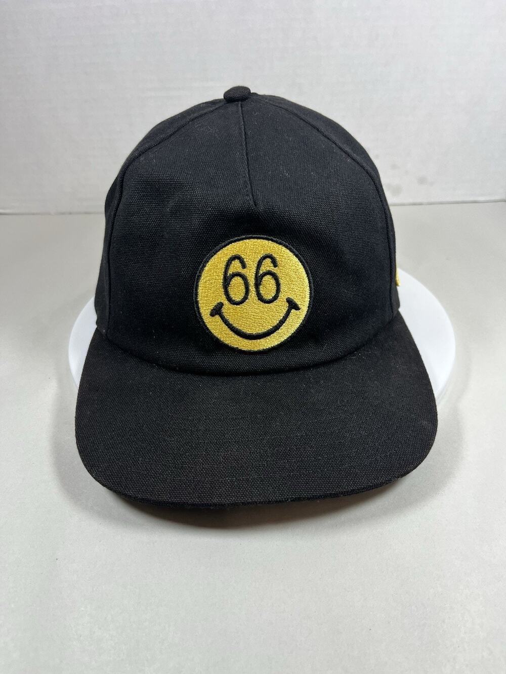 Vans Off The Wall 66 Smiley Hat Mushroom Patch Snapback Cap 1966